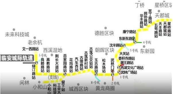 杭州地铁3号线最新消息:看看有没有过你的家!