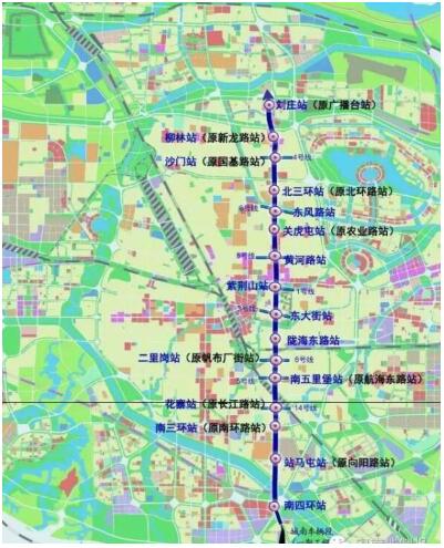 郑州地铁2号线最新消息:争取延伸到平原示范区 二期预计2018年底竣工