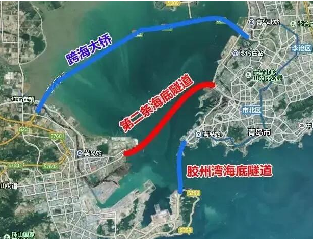 青岛第二海底隧道最新进展未来西海岸这些地方要火了