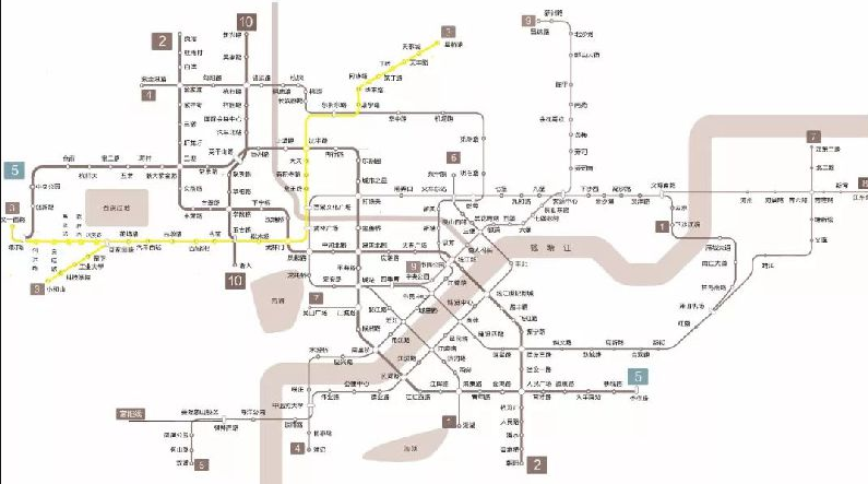 杭州地铁3号线最新消息线路图走向站点