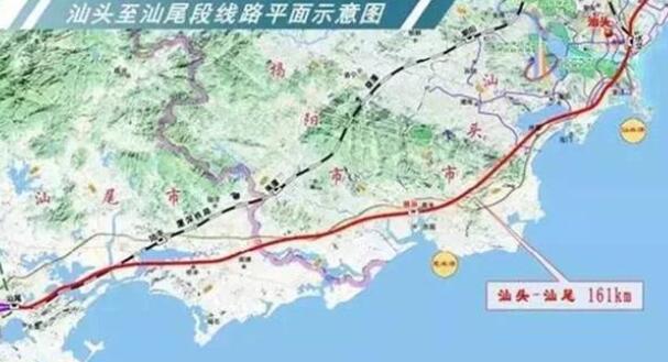 汕汕铁路线路图