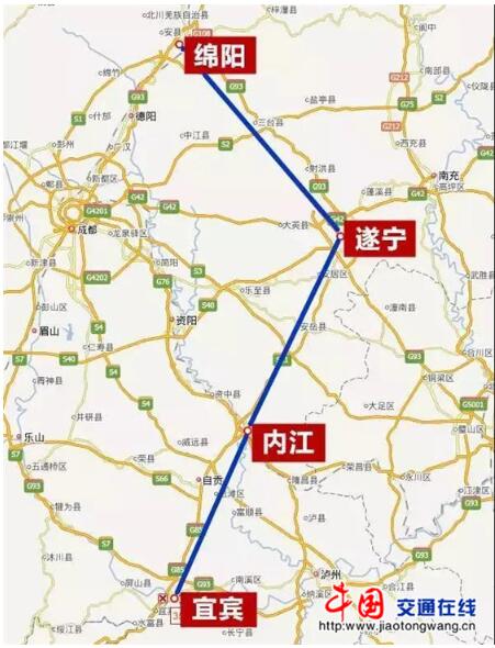 绵遂内城际铁路最新消息来了未来去绵阳内江最快半个小时附线路图