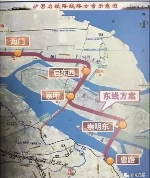 重磅江苏发布立体交通规划北沿江高铁沪崇启铁路启东人关心的信息都