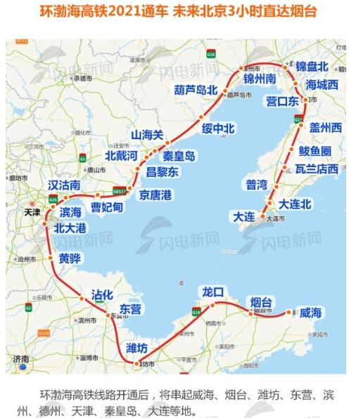 最新潍日高速提前2月通车环渤海潍烟高铁12月开工山东高铁最新动态附