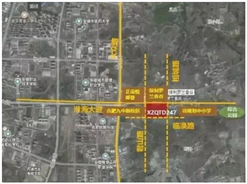 地块周边   新站xzqtd247地块:该地块位于烈山路板块,地铁三号线底