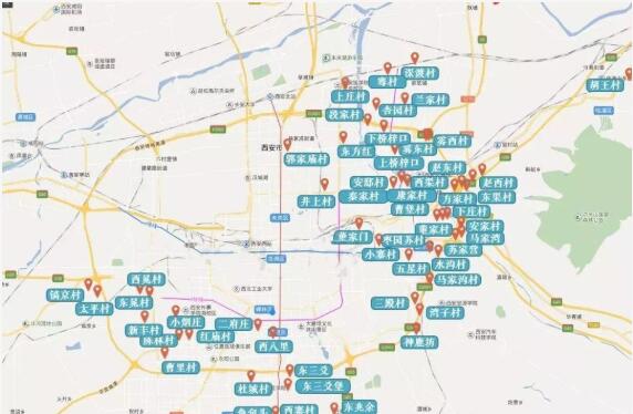 2019西安最新拆迁地图正式出炉来看看有你家吗