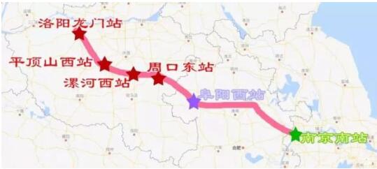 以郑州为中心的"米"字形快速铁路网,是纳入国家《促进中部地区