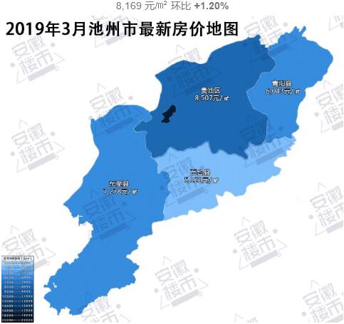 安徽16地市最新房价地图曝光!老家房还能买得起吗?