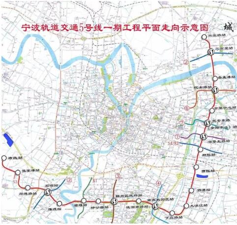 好消息宁波地铁345号线都有最新进展你了解多少附线路图