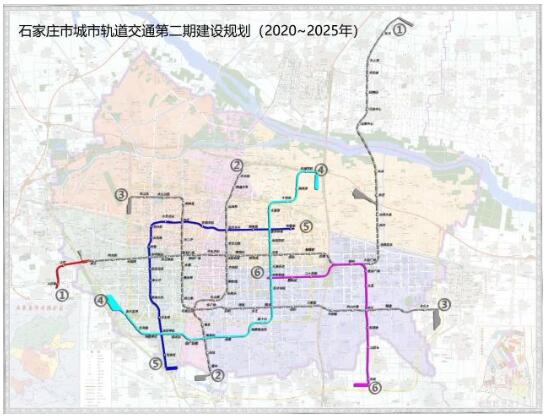 石家庄地铁456号线规划建设加速推进拟新建636千米