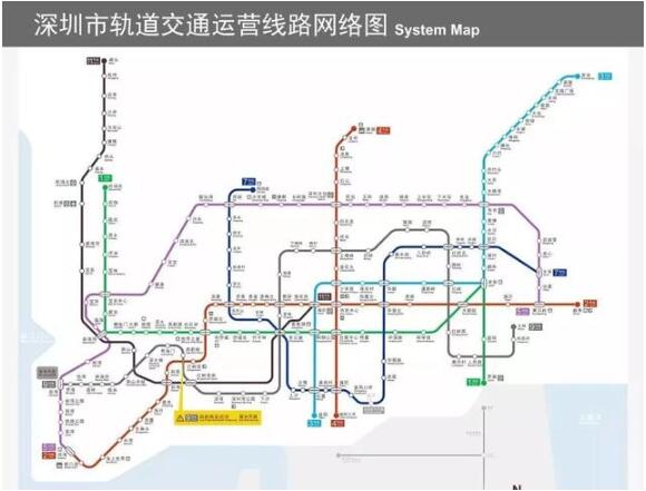 深圳地铁9号线西延线最新消息预计月底开通站点及线路图一览