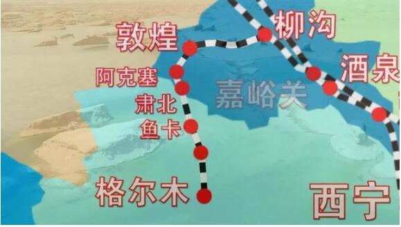 最新消息敦煌铁路全线开通附线路图及沿线旅游攻略