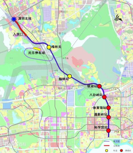 深圳地铁6号线预计今年年中通车,设站26座,经过你家吗?