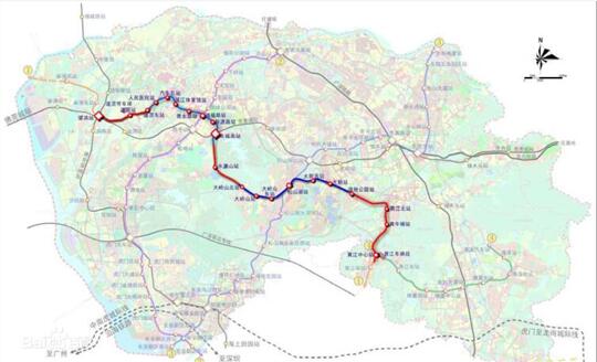 东莞地铁1号线最新消息预计2024年建成通车站点及线路图一览