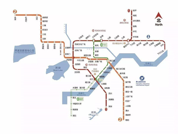 杭州地铁9号线一期最新进展!明年计划通车!附其他线路