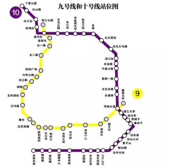 沈阳地铁5号线站位图图片