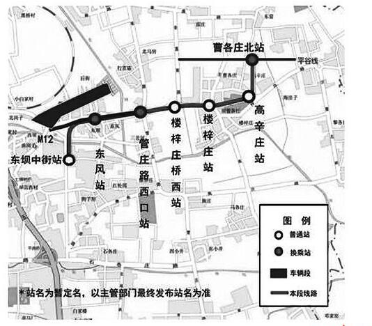 东坝地铁3号线图片