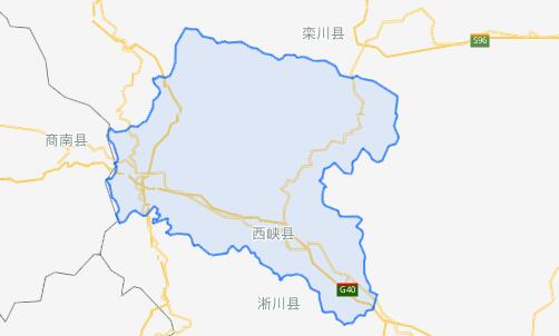 西峡县各乡镇行政地图图片