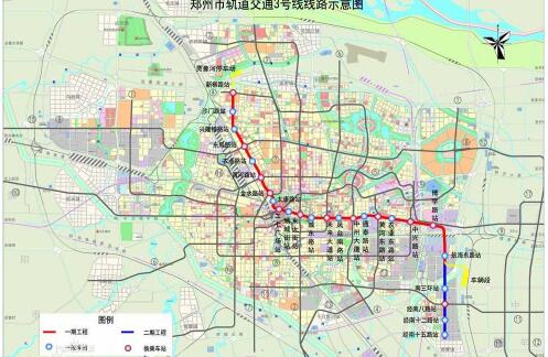 郑州地铁3号线最新进展9月底东风路站封顶附线路图