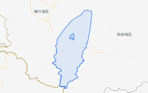 皮山县地图县城图片
