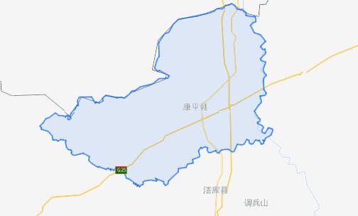 康平县行政区划图片