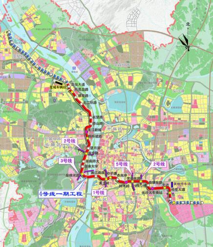 长沙地铁最新消息4号线或将下月试运行3号线5号线也有新进展附线路图