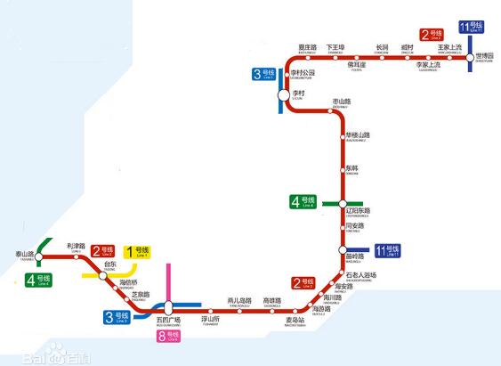 青島地鐵2號線最新消息基坑內正在進行車站主體結構施工附線路圖站點