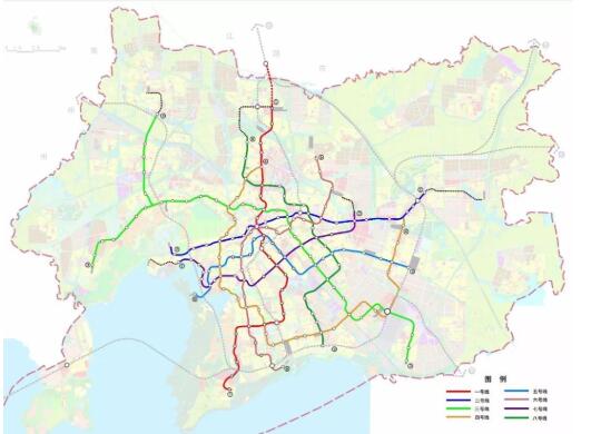 4號線一期工程穩定的基礎上,優化調整線路3條,新增線路3條(含支線)