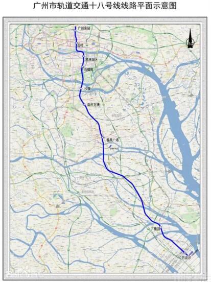 最新消息穗莞深城際2019年國慶前開通附5月廣州地鐵進度沿線房價
