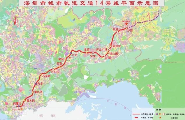 最新深圳地鐵10號線全線封頂這3條線路也有新進展附線路圖站點