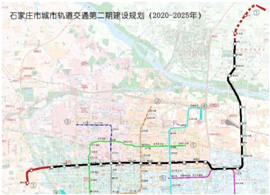 石家庄地铁4号线规划建设加速推进拟新建636千米
