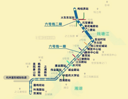 杭州地铁最新消息!4条线路传来捷报!快看有哪些?(附线路图)