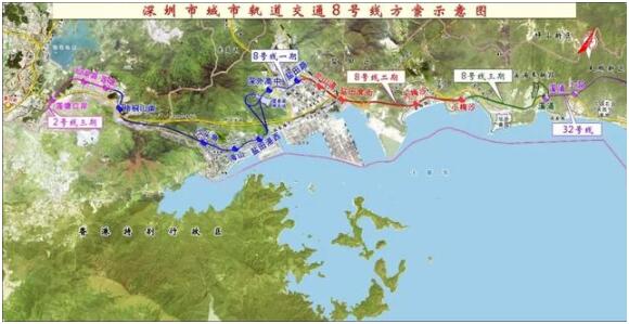 深圳地铁8号线二期工程线路图.jpg