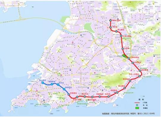 官方確認青島地鐵148號線通車時間定了附線路圖