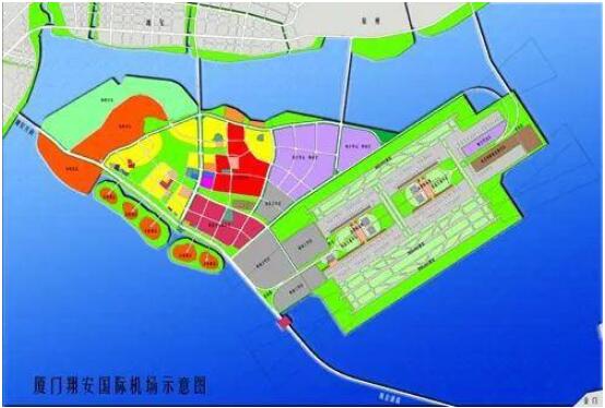 翔安机场规划图高清图片