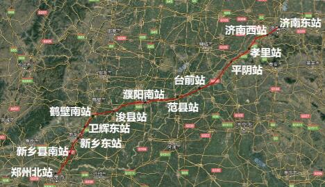 郑济高铁最新消息!预计2023年通车,站点及线路图一览