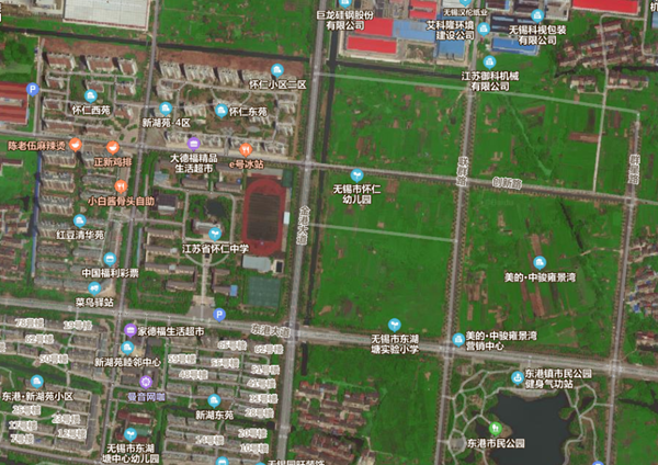 无锡东港镇高清规划图图片