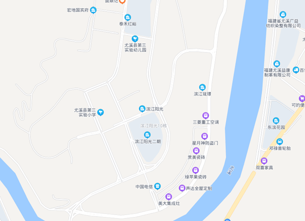 尤溪县新城地图图片